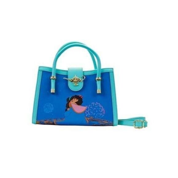 Loungefly Disney Aladdin Princess Jasmine Film Scene Series Crossbody Bag - Picture 1 of 6